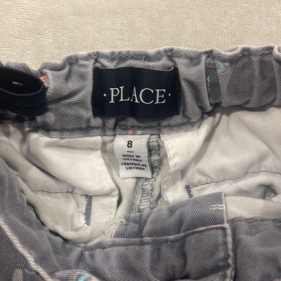 Boys Grey Surfboard Shorts - Picture 3 of 8